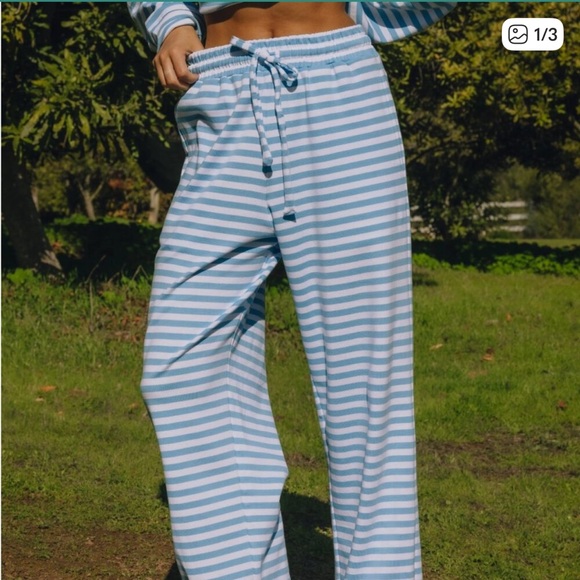 Daily Drills Malibu + white striped set - Picture 2 of 7